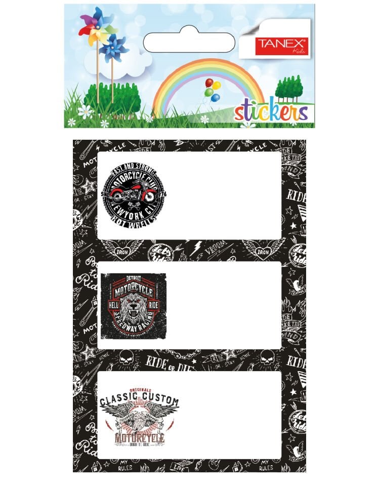 Tanex Brd-6006 Tek Sıra Okul Etk Motorsiklet Bordürlü