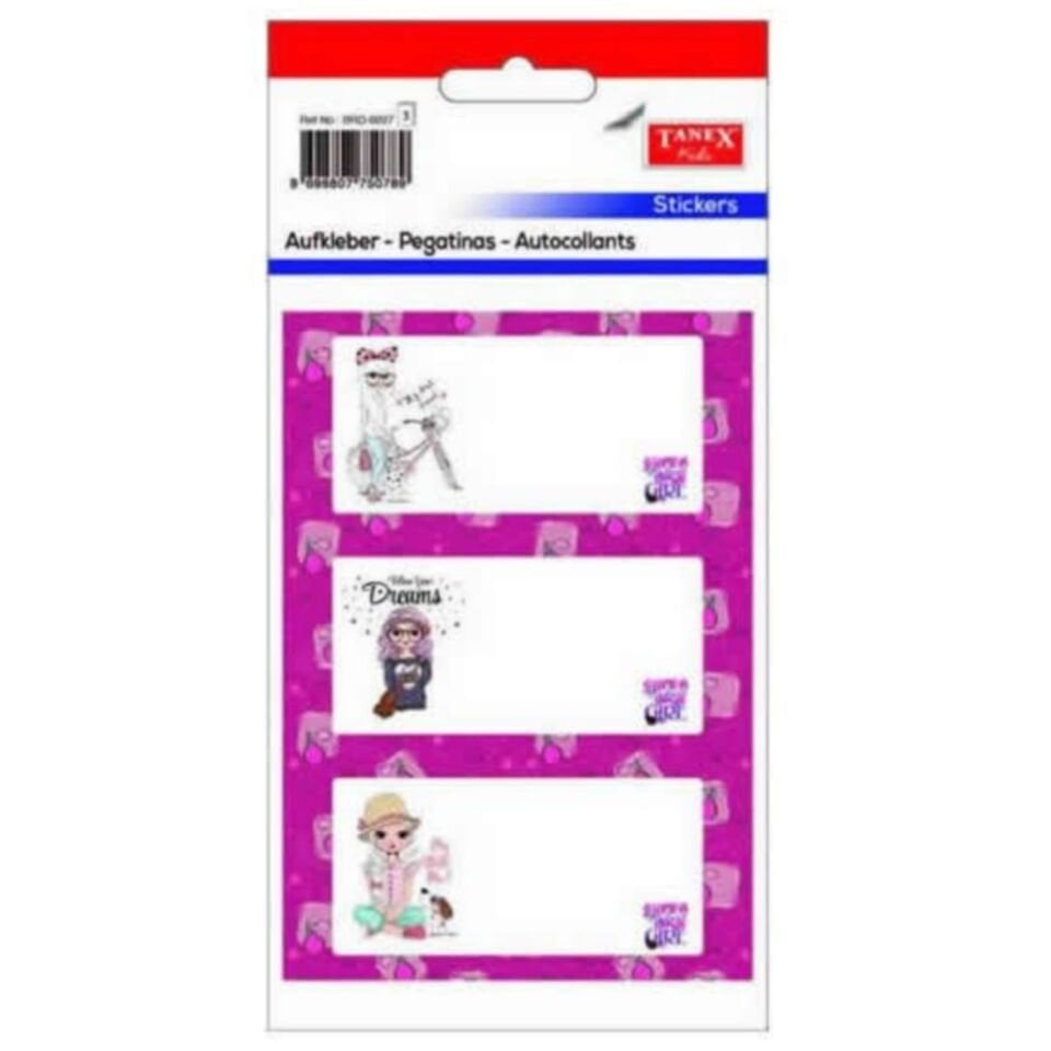 Tanex Brd-6027 Tek Sıra Okul Etk Super Gırl-1 Bordürlü