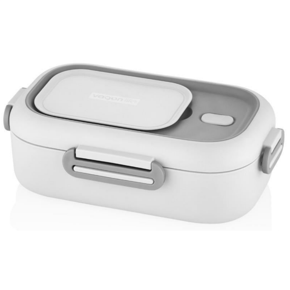 Vagonlife BL-2106 2 Bölmeli Paslanmaz Çelik Yemek Kabı Lunchbox 550 ml Yeşil