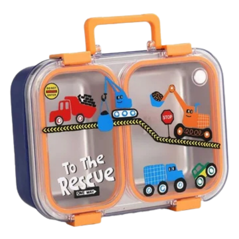 Vagonlife VGN-7155 Paslanmaz Çelik Lunchbox 2 Bölmeli Lacivert