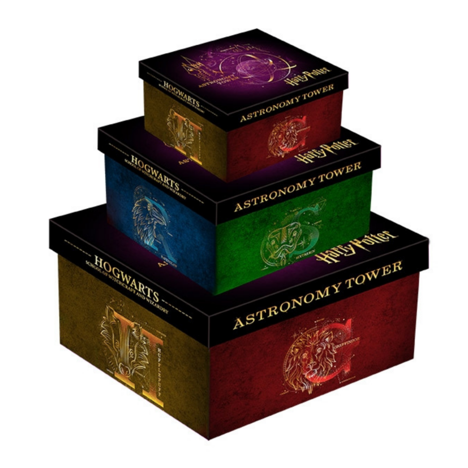 Harry Potter  Hediye  Kutusu  Kare  3'Lü 003