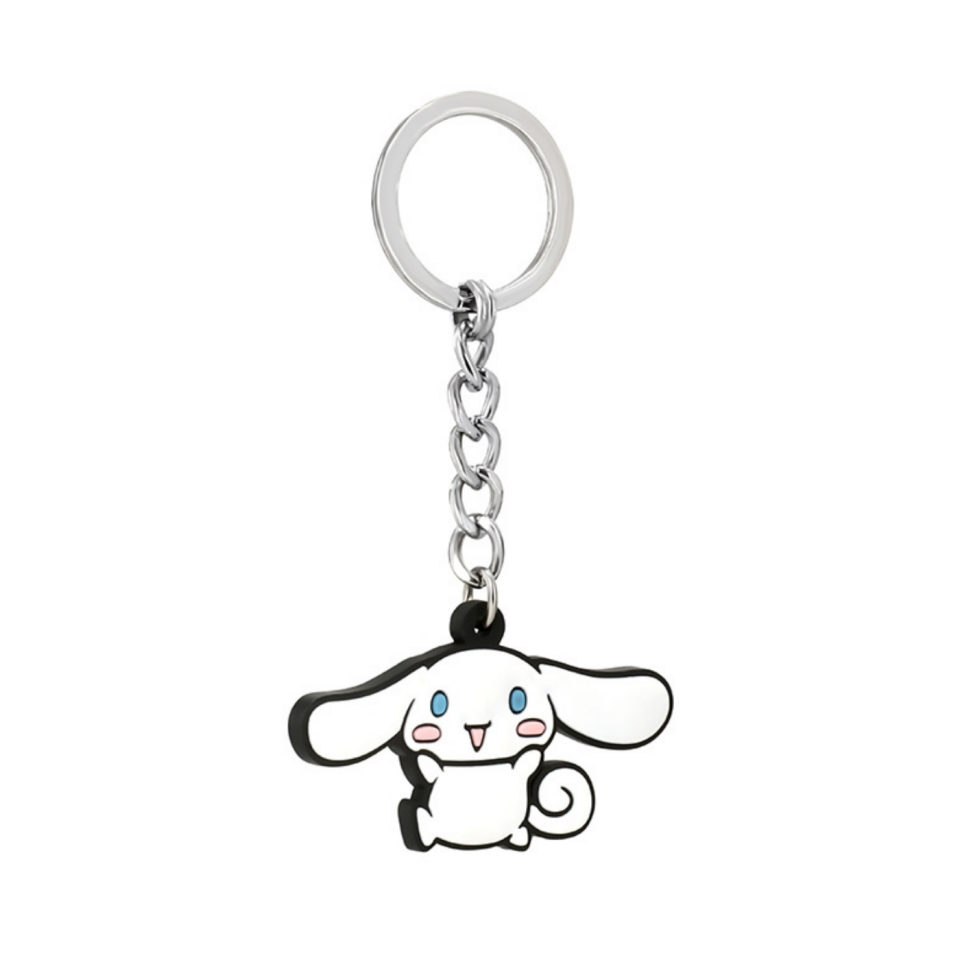 Hello Kitty&Friends Temalı Zincirli Silikon Anahtarlık - 3083303