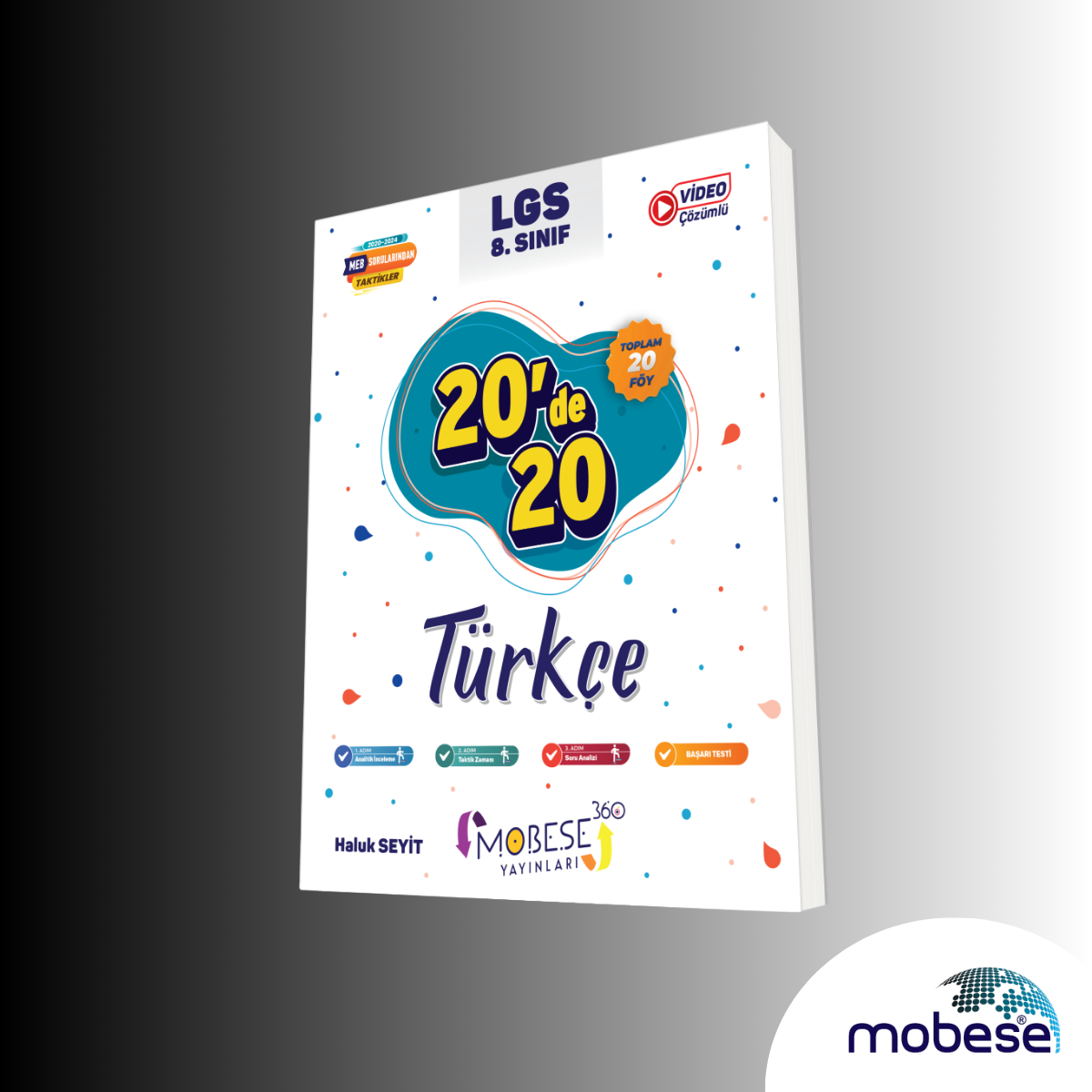 Mobese 8.Sınıf 20'De 20 Türkçe Kitabı