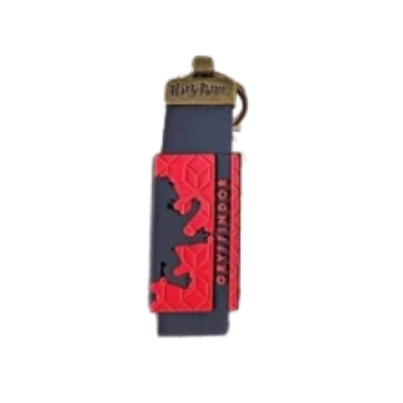 Harry Potter Metal Klipsli Silikon Anahtarlık Kırmızı