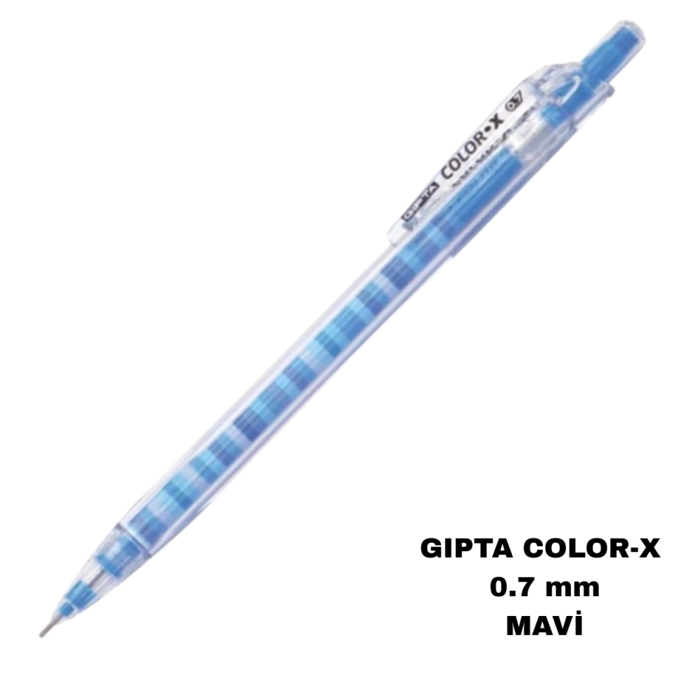 Gıpta Color-X Versatil Kalem 0.7 Mavi 03