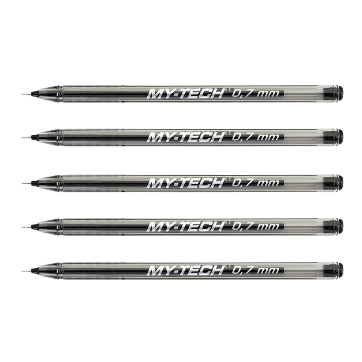 Pensan My-Tech 0.7 Tükenmez Kalem 5'li Siyah