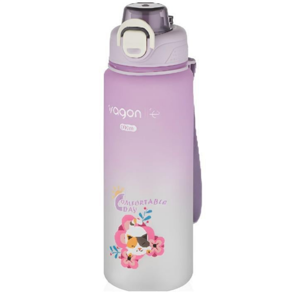 Vagonlife VGN-2352 Soft-Touch Sevimli Hayvan Figürlü 800ml Beyaz