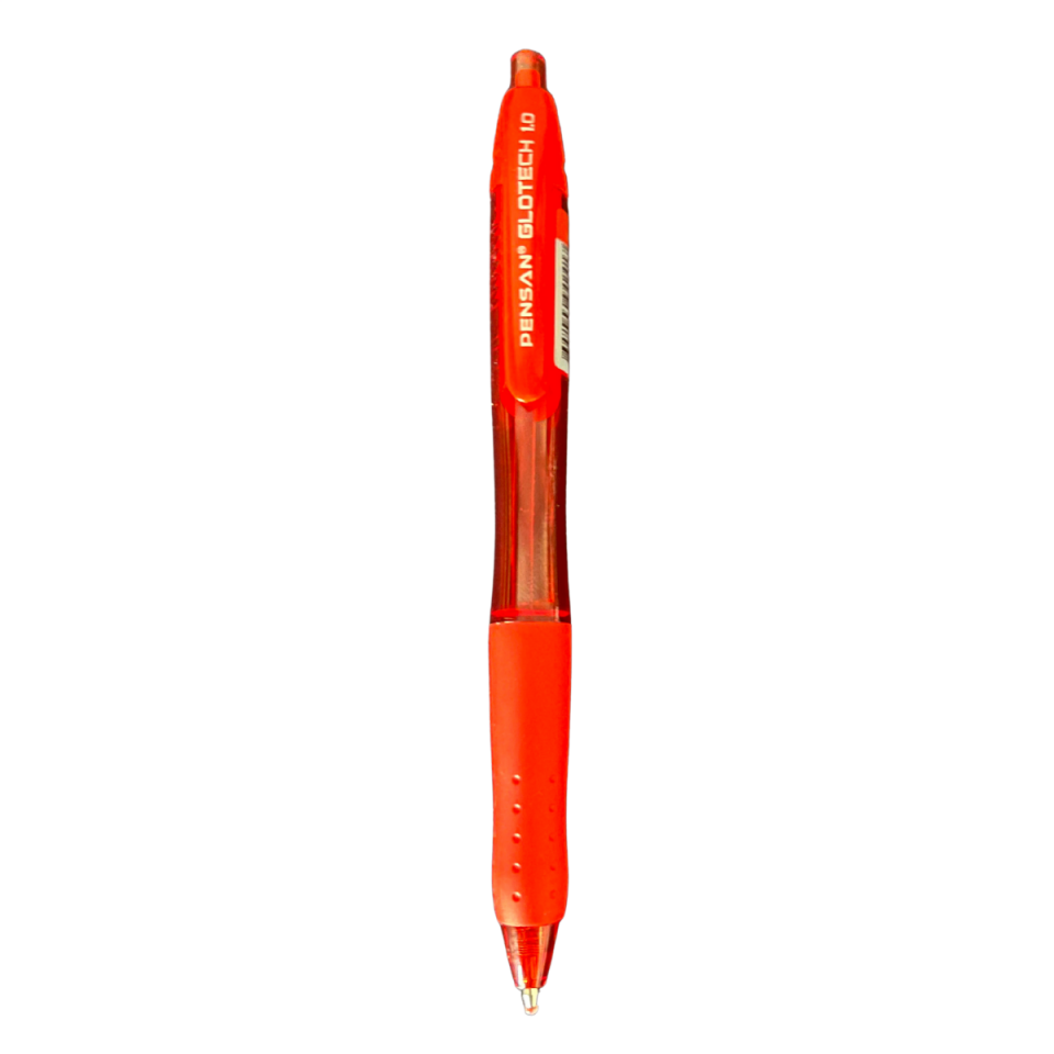 Pensan 94239 Glotech 1mm Tükenmez Kalem Kırmızı