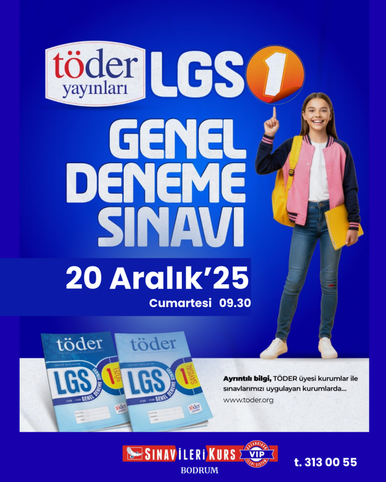 Töder Yayınları LGS Genel Deneme Sınavı