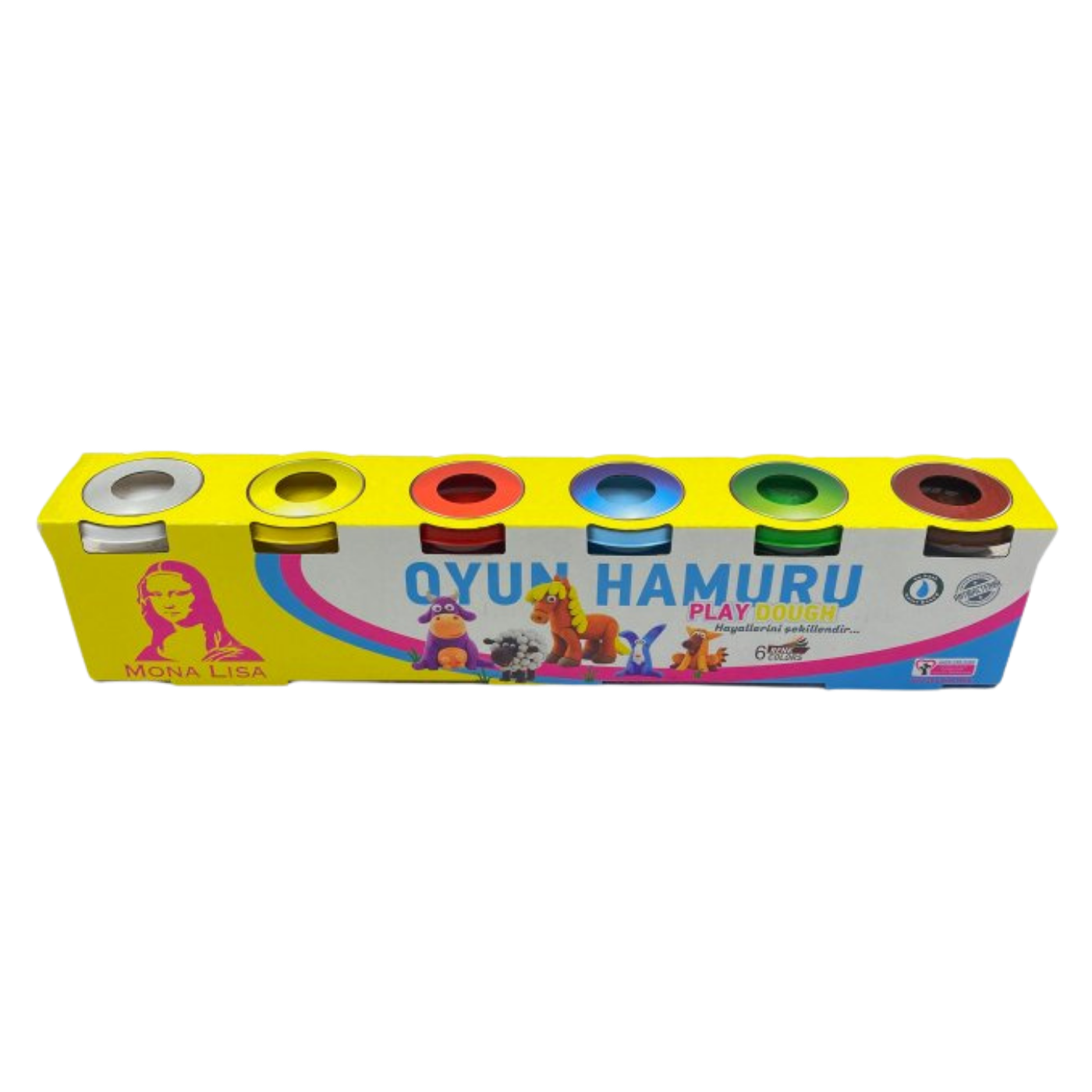 Monalisa Oyun Hamuru 6x120 g