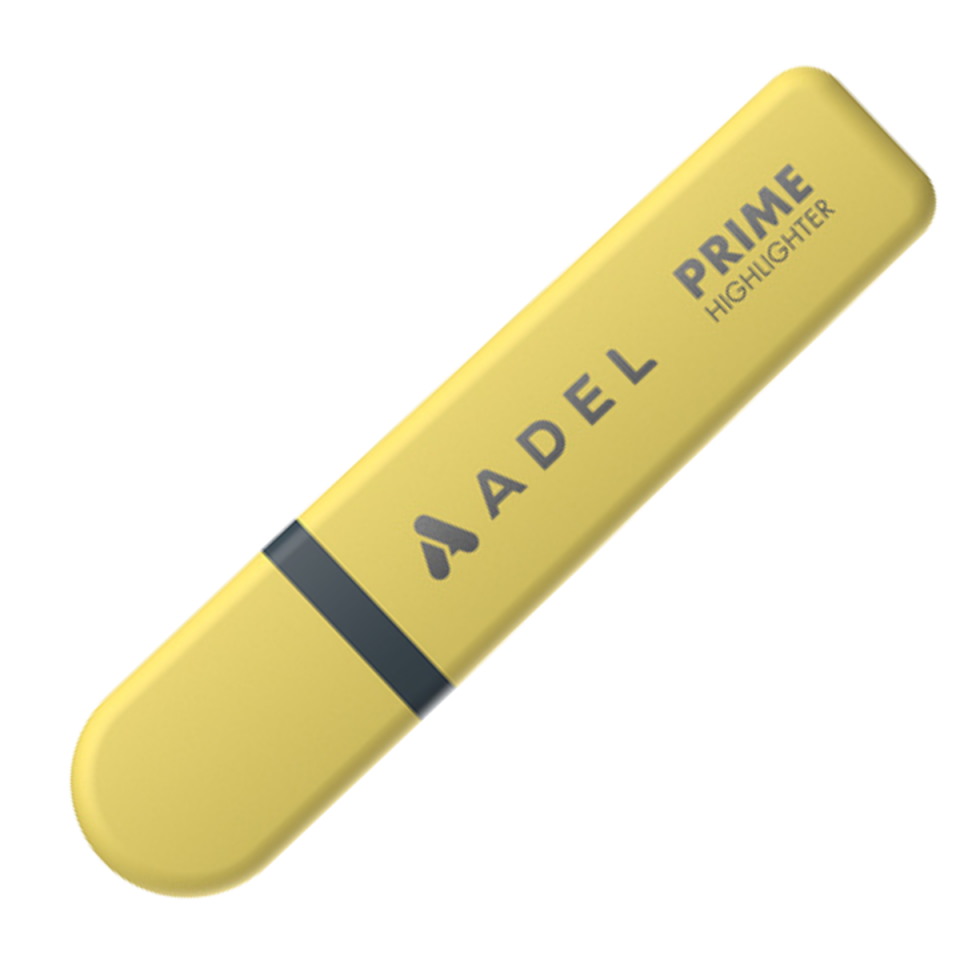 Adel Fosforlu Kalem Prime Pastel Sarı 000111