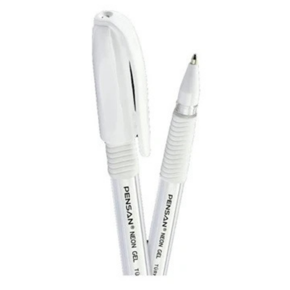 Pensan 2229/2290 Neon Jel Kalem Beyaz