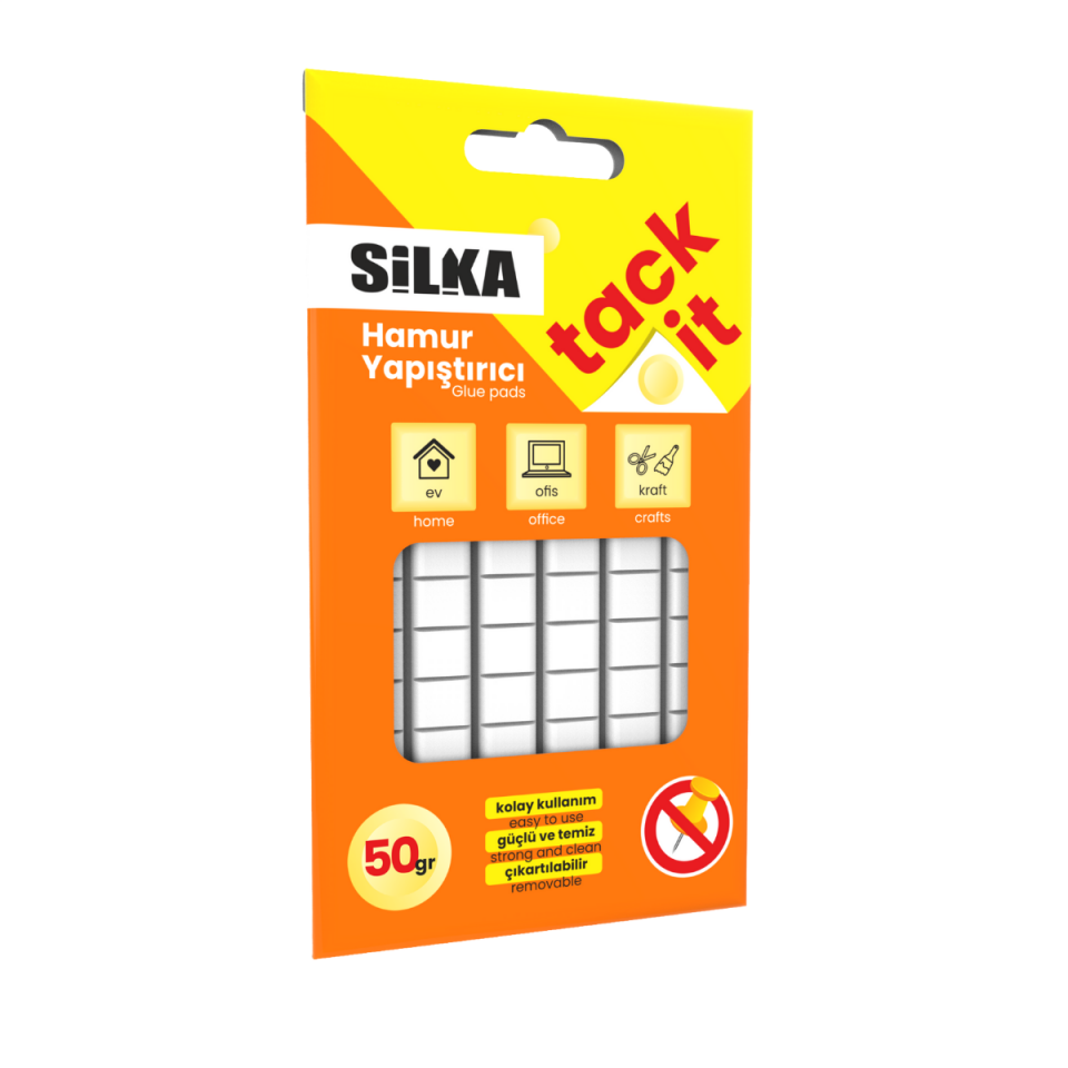 Art.1112 Silka 50 Gr Beyaz Tack-It Yapıştırıcı