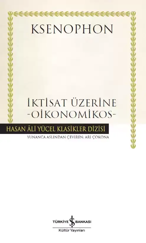 İktisat Üzerine - Ciltli