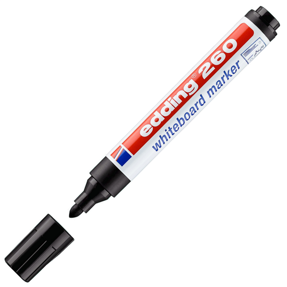  Edding Beyaz Tahta Kalemi 260 Siyah