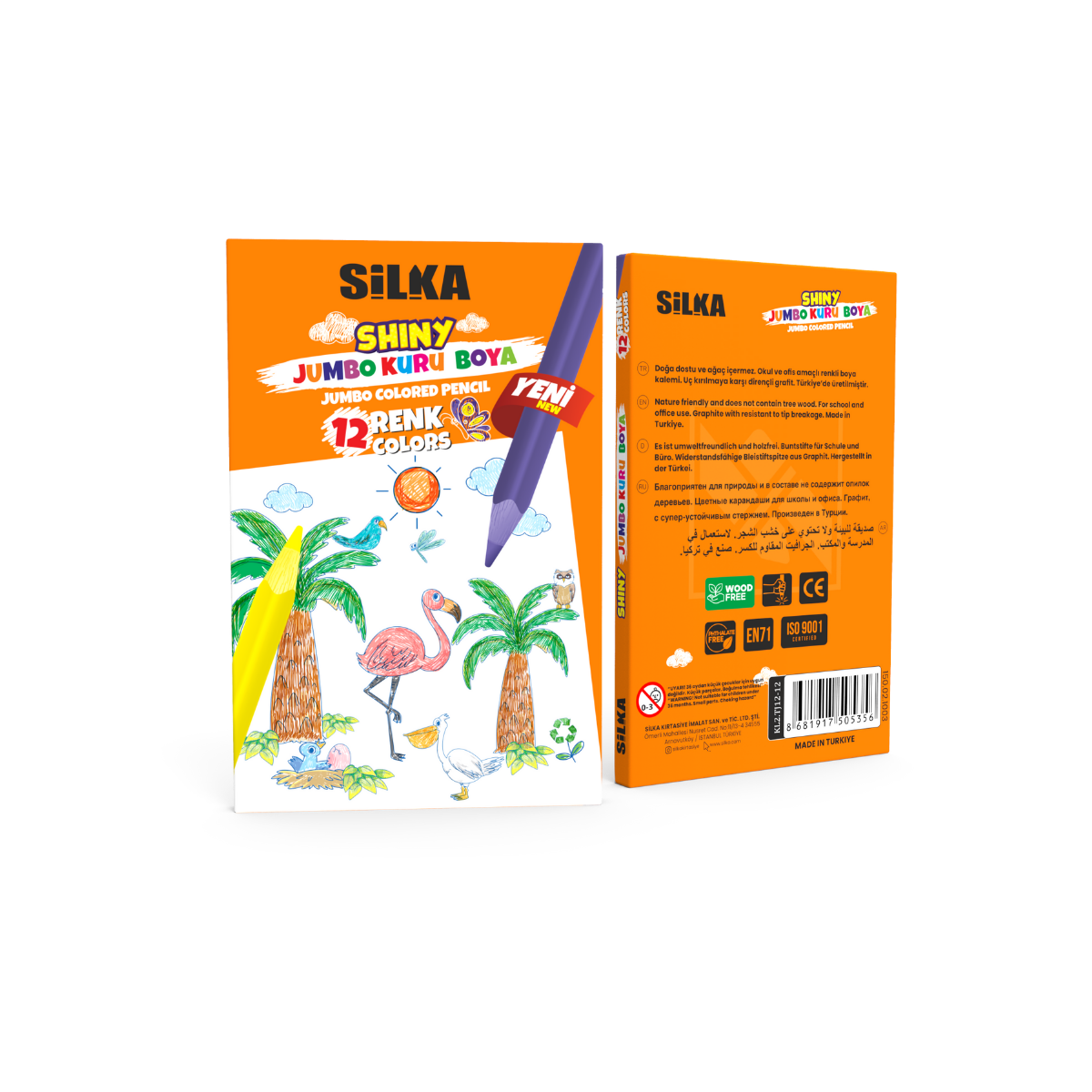 Art.535 Silka 12 Li Trı Shıny Jumbo Kuru Boya