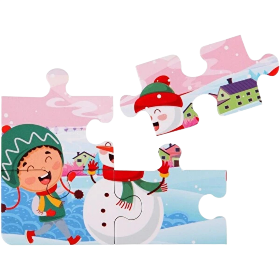 Let's Be Child 30828 Mevsimler Puzzle