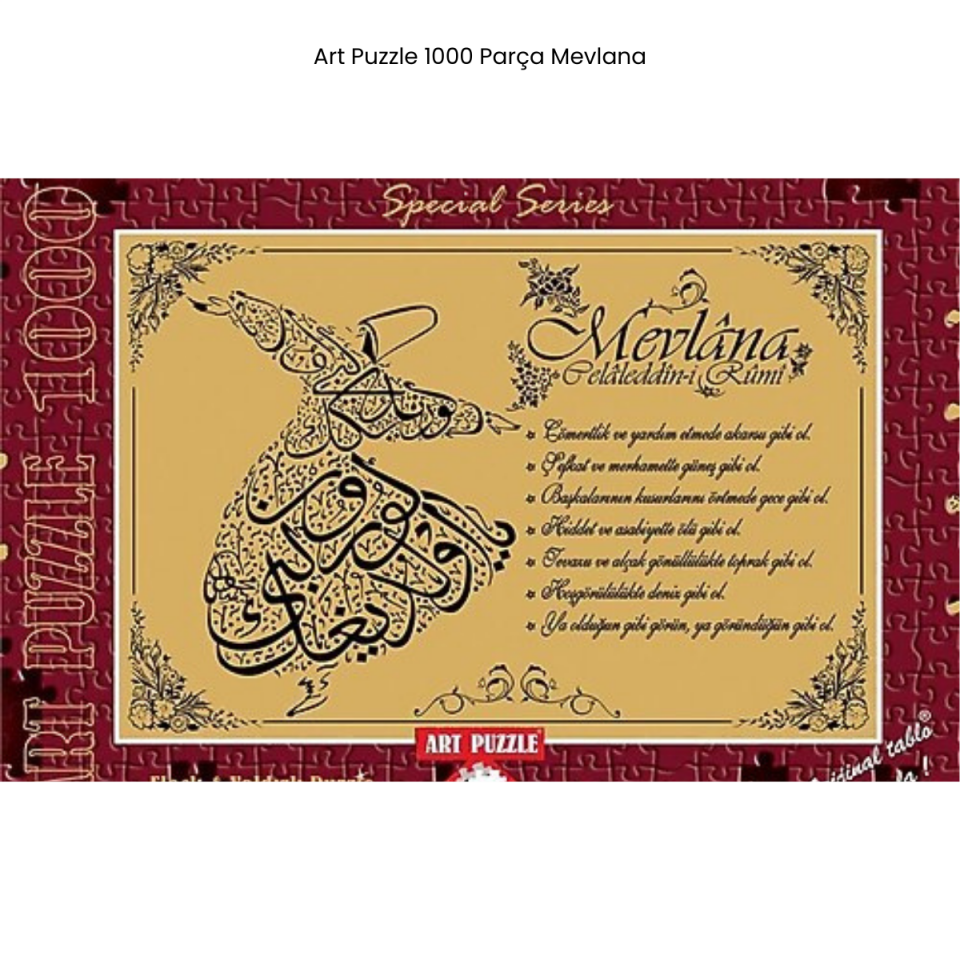 Art 4366 Puzzle 1000 Parça Mevlana