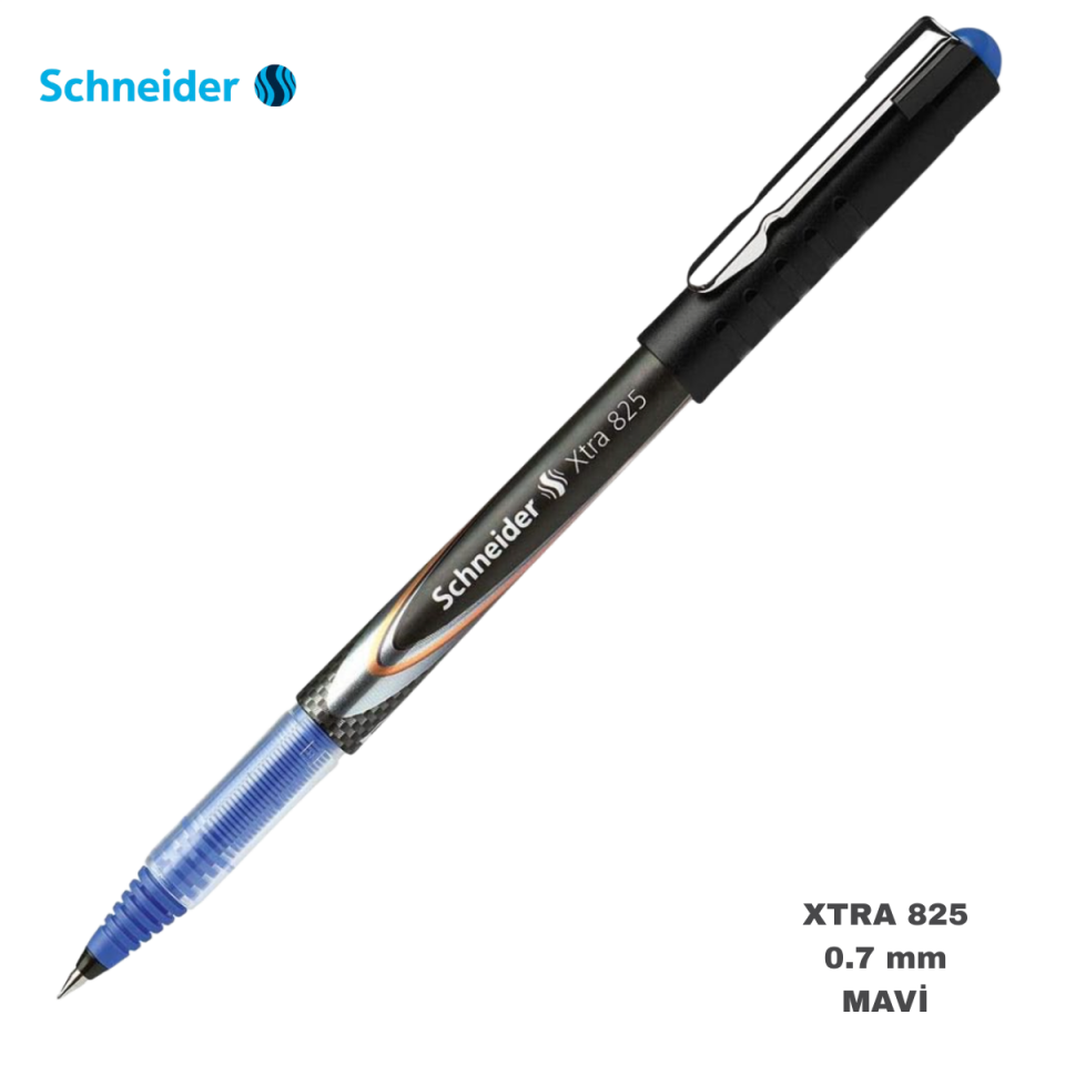 Schneider Xtra 825 Konik Uçlu Roller Kalem Mavi