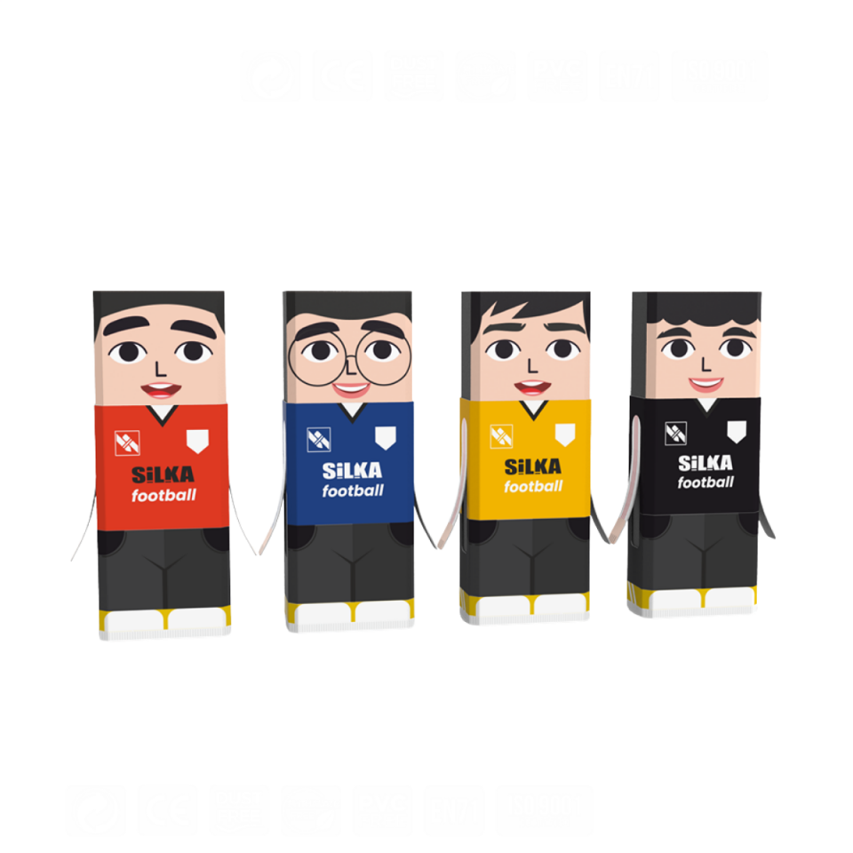 Art.1027 Silka Soccer Silgi