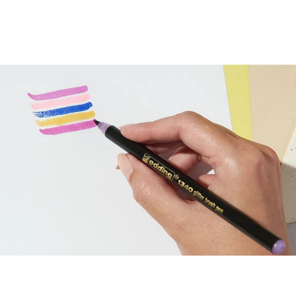Edding ED1340K499 Fırça Uçlu Kalem 4 Renk