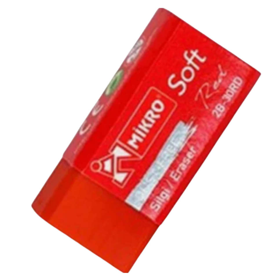 Mikro 2B­ 30-Rd Soft Silgi Kırmızı