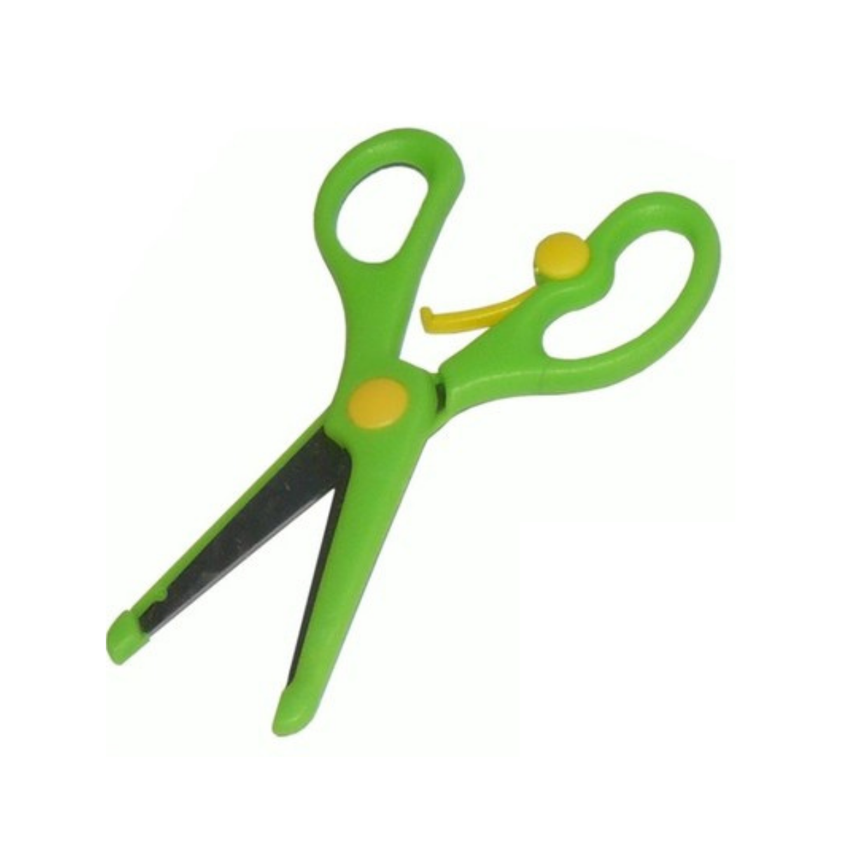 Fixpoint Okul Makası Korumalı Yaylı Çocuklar İçin 3-6 Yaş Yeşil