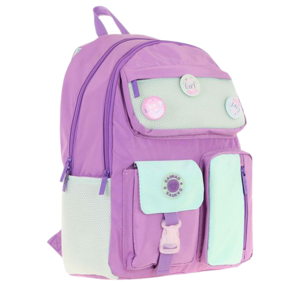 Kaukko Travel Okul Sırt Çantası (Lılac) K1827