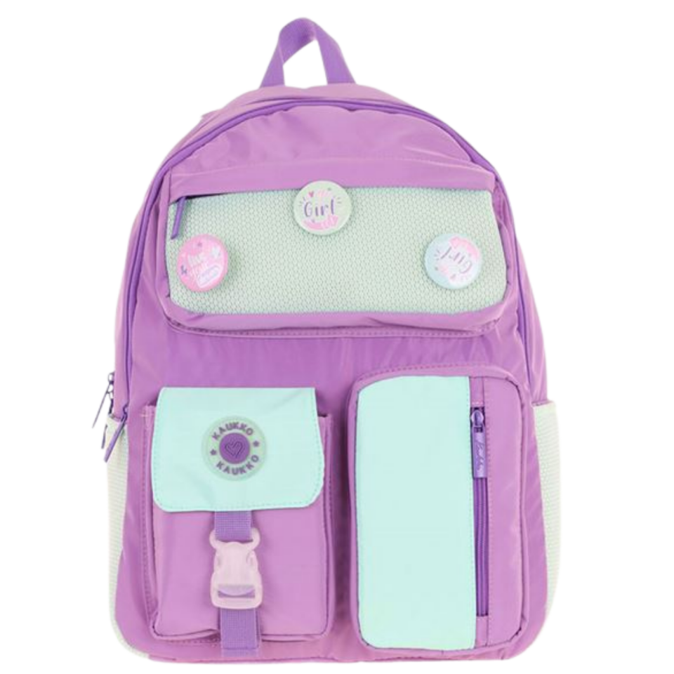 Kaukko Travel Okul Sırt Çantası (Lılac) K1827