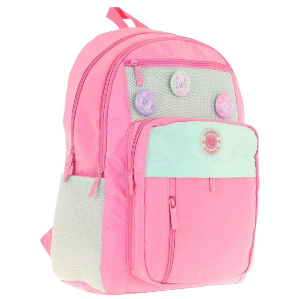 Kaukko Holiday Okul Sırt Çantası (Pink) K1828