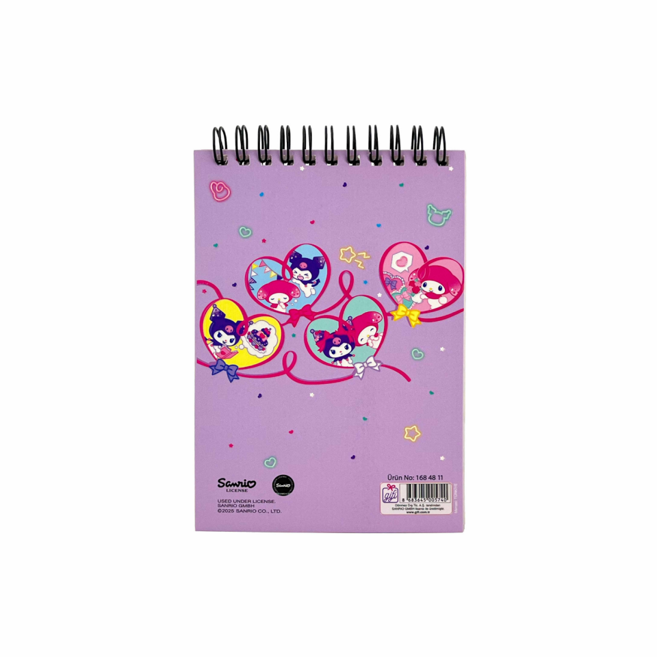 Hello Kıtty And Kuromı Stıckerlı Bloknot 1684811