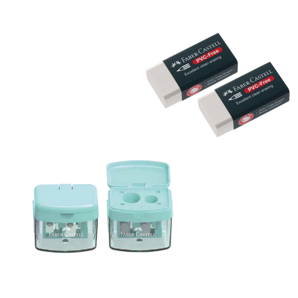 Faber Castell Jumbo Okul Öğrenci Kırtasiye Seti