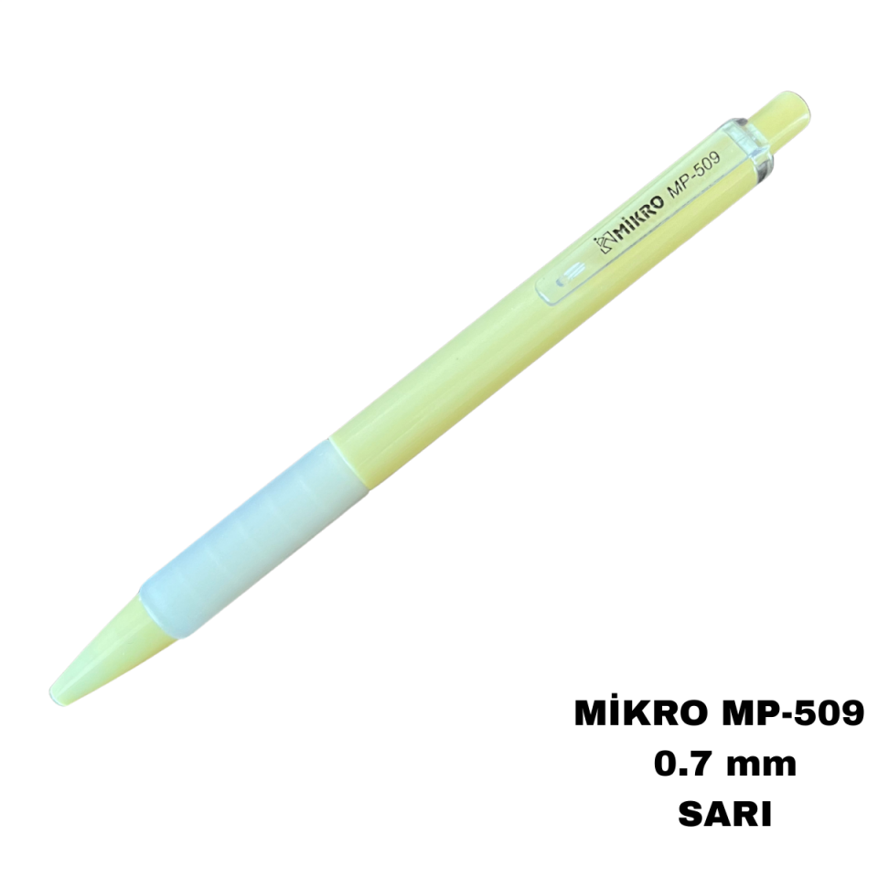 Mikro MP-509 Versatil Kalem 0.7 Sarı 06