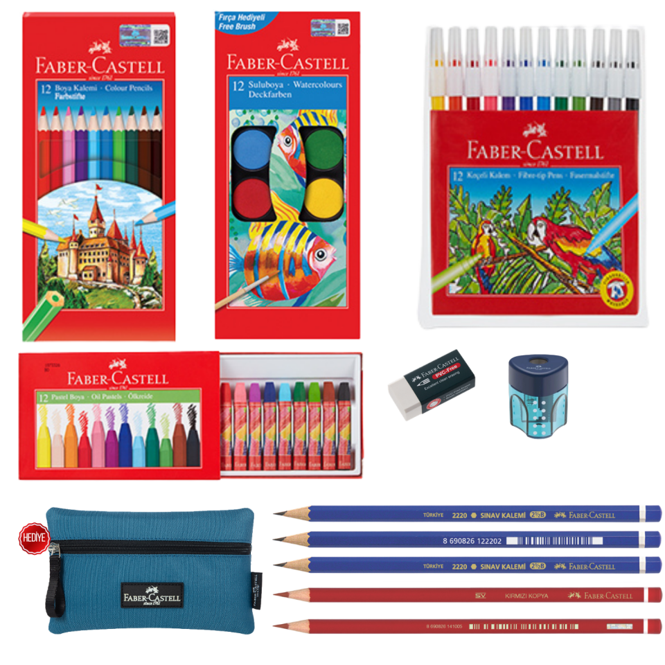 Faber Castell Kırtasiye Seti FC-002