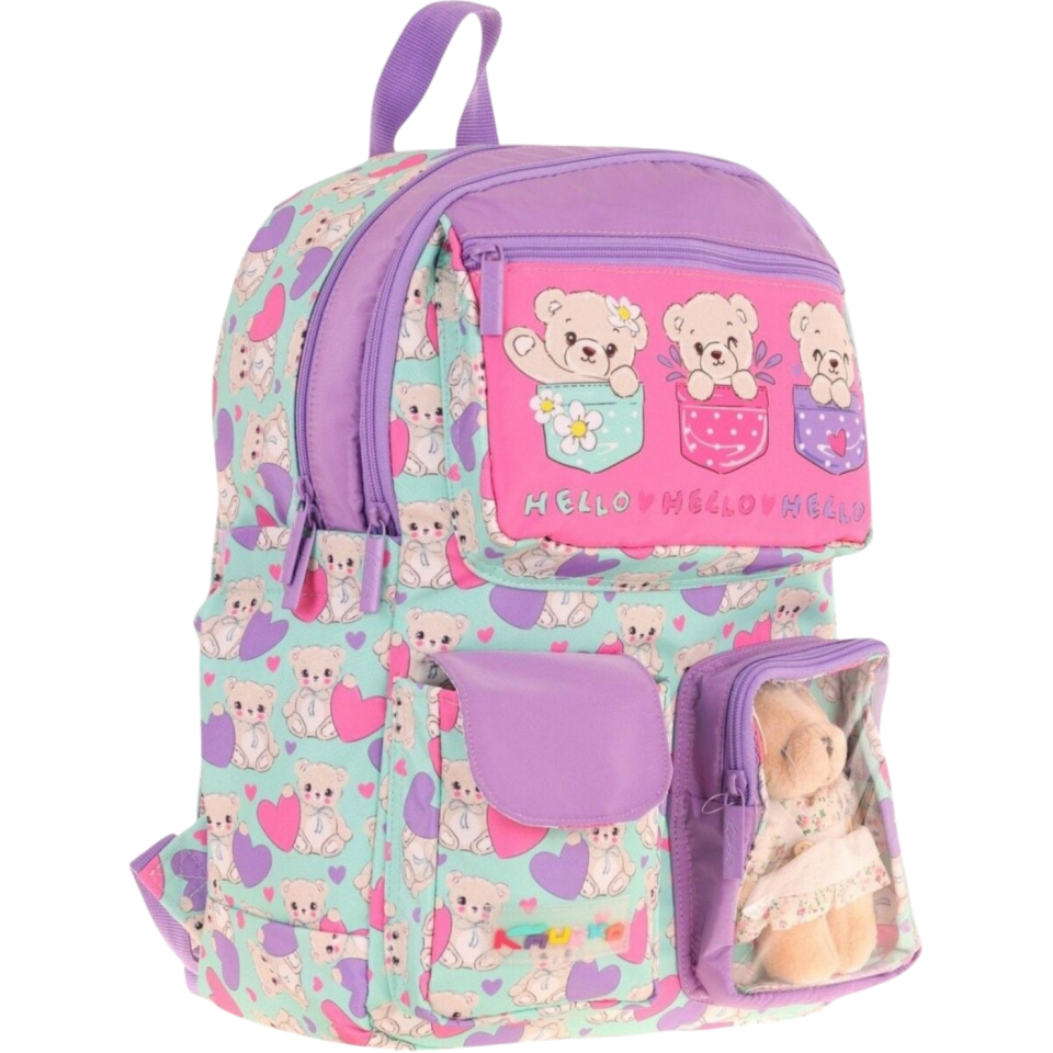 Kaukko Kıds Sırt Çantası (Plush  Bear) L5239