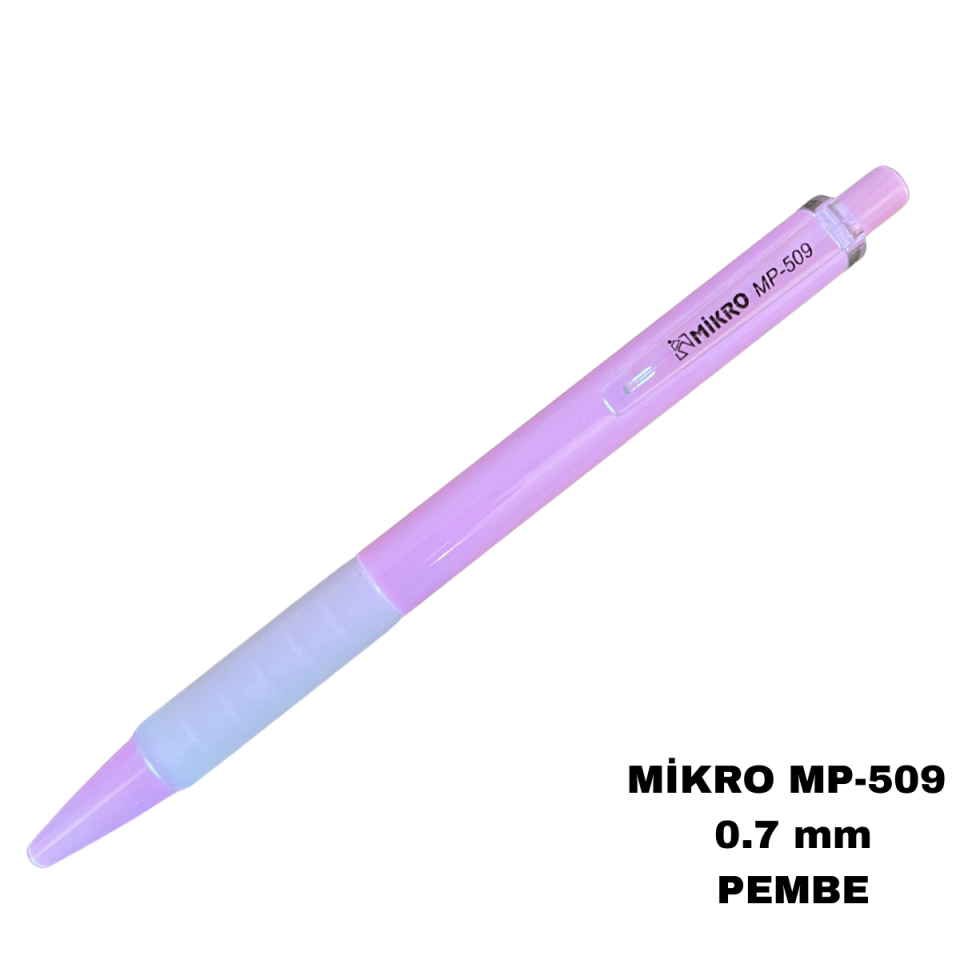 Mikro MP-509 Versatil Kalem 0.7 Pembe 00