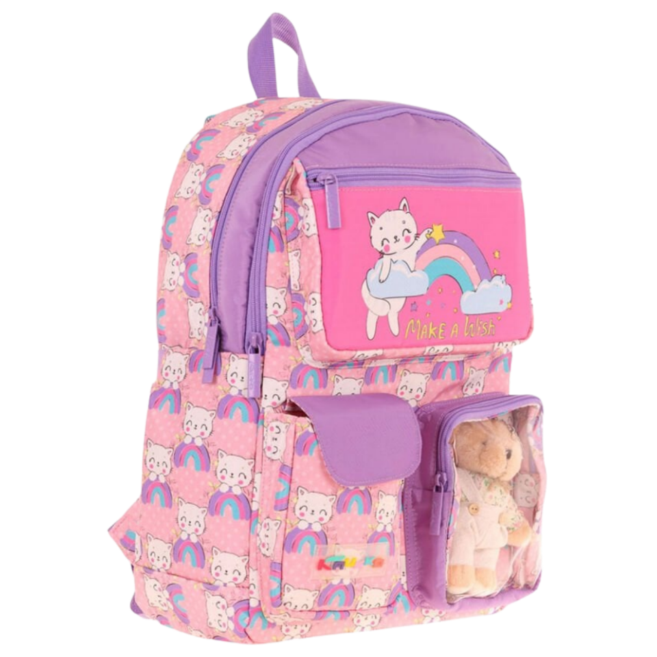 Kaukko Kıds Sırt Çantası (Plush Cat) L5241