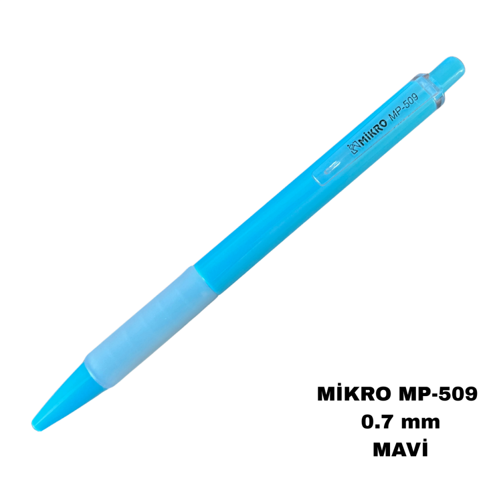 Mikro MP-509 Versatil Kalem 0.7 Mavi 02