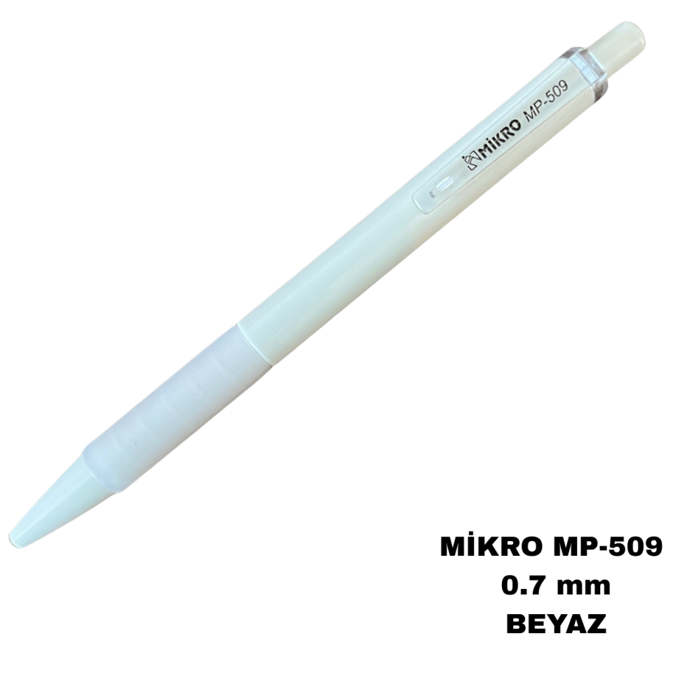 Mikro MP-509 Versatil Kalem 0.7 Beyaz 03