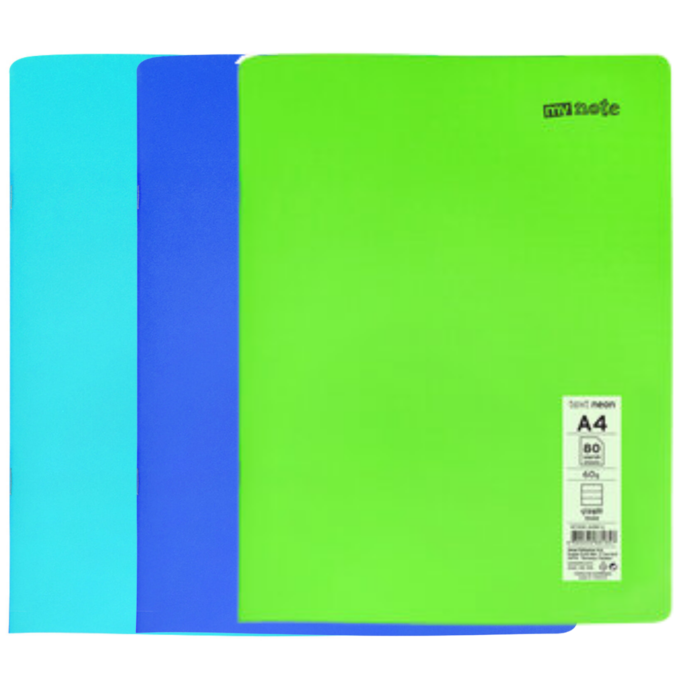 MyNote Text College A4 Çizgili Defter 80 Yaprak