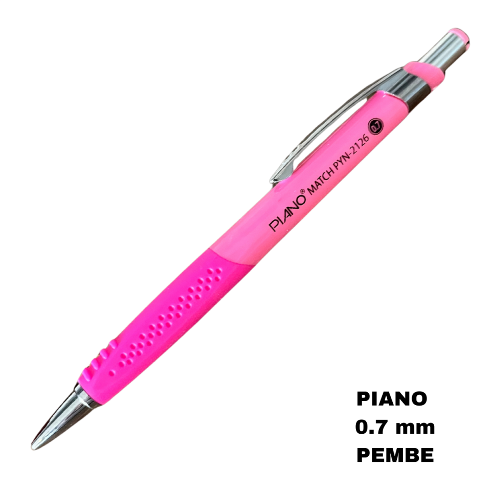 Piano Match Py-2126 Versatil Kalem 0.7 Pembe 03