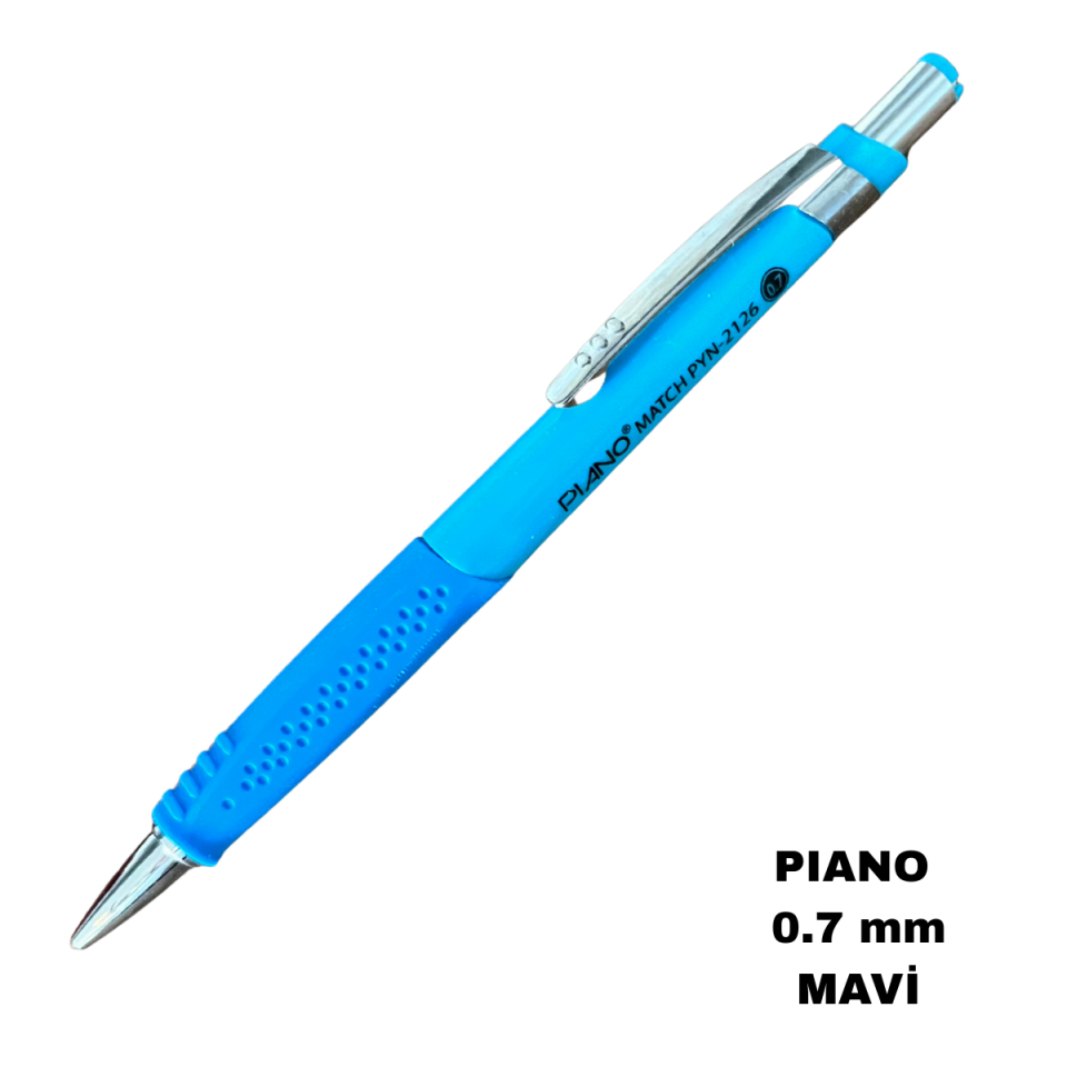 Piano Match Py-2126-01 Versatil Kalem Mavi 07mm 01