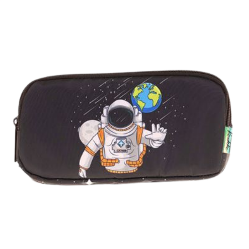 Kaukko Kıds 3 Bölmeli Kalem Çantası ( Toys Astronaut ) L8253