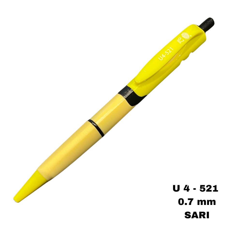 U 4 - 521 Versati Kalem 0.7 Sarı