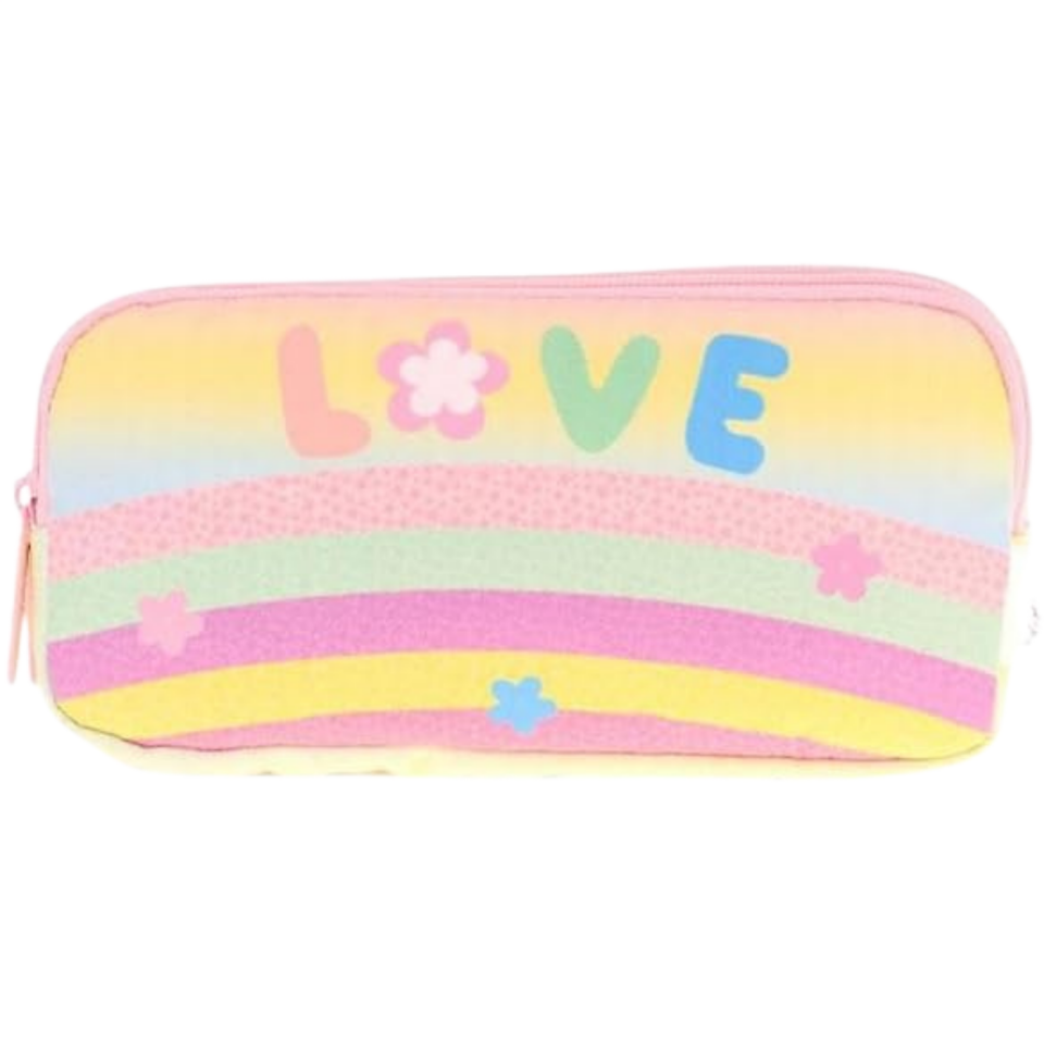 Kaukko Kıds 3 Bölmeli Kalem Çantası (Magıc Love) L8214­1