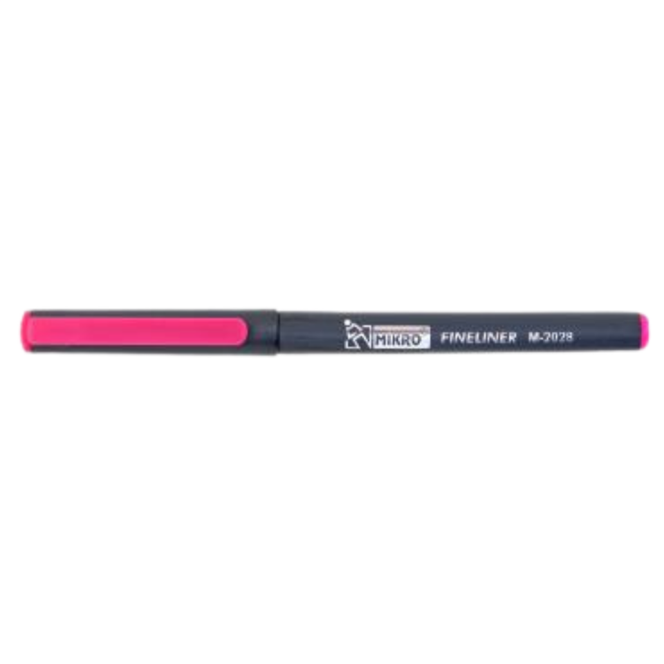 Mikro Fineliner Keçeli Kalem M-2028-02 Kırmızı