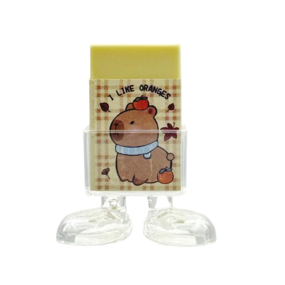 Mikro Lucky Bear Little Feet Chocolate Silgi ER-813-01