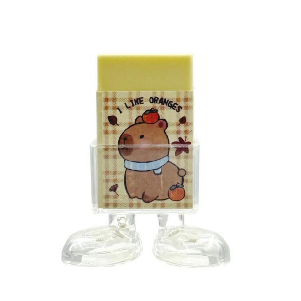 Mikro Lucky Bear Little Feet Chocolate Silgi ER-813-01