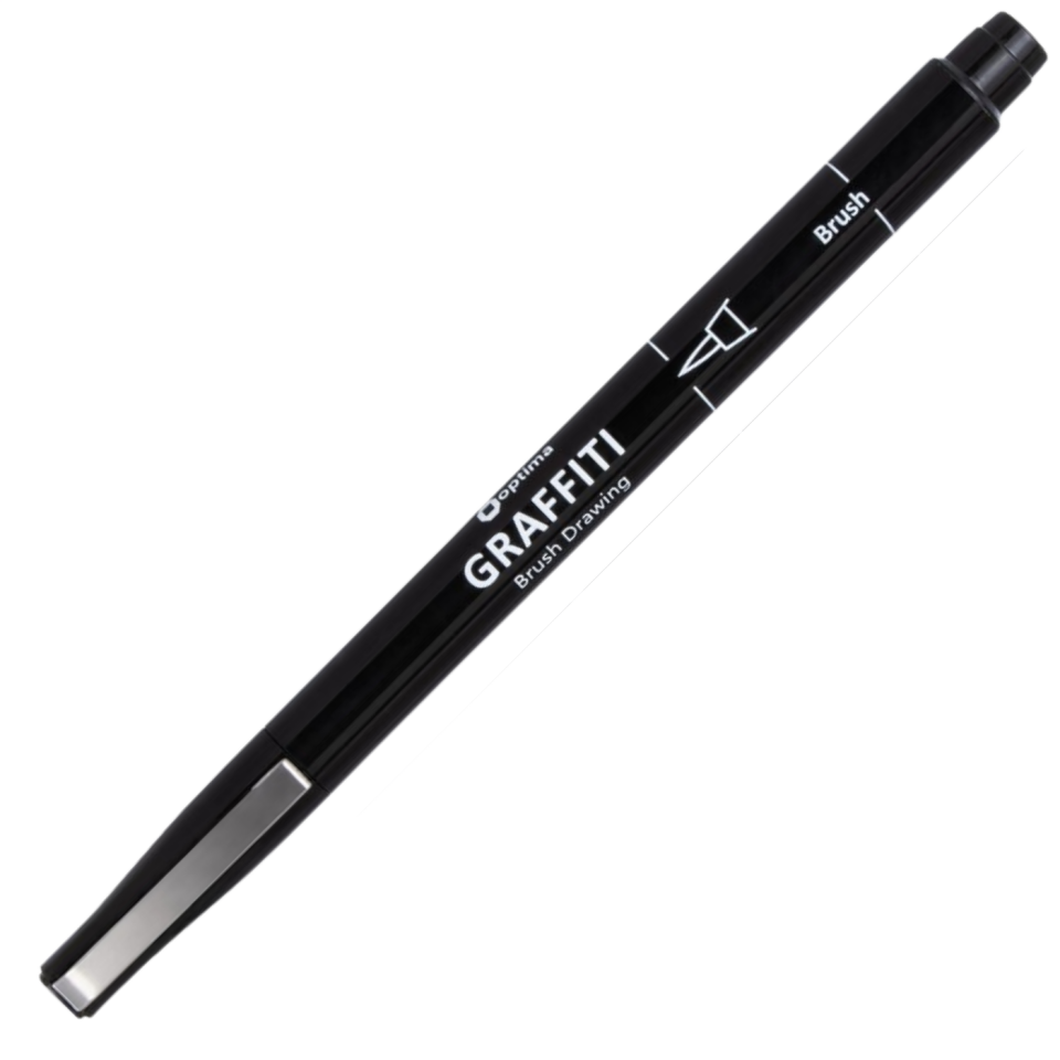 Optima Graffiti Real Brush 016414-05 Black