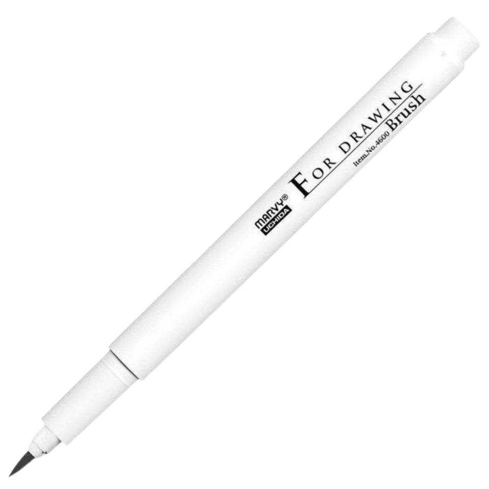 Marvy Brush Fırça Uçlu Kalem Siyah 4600